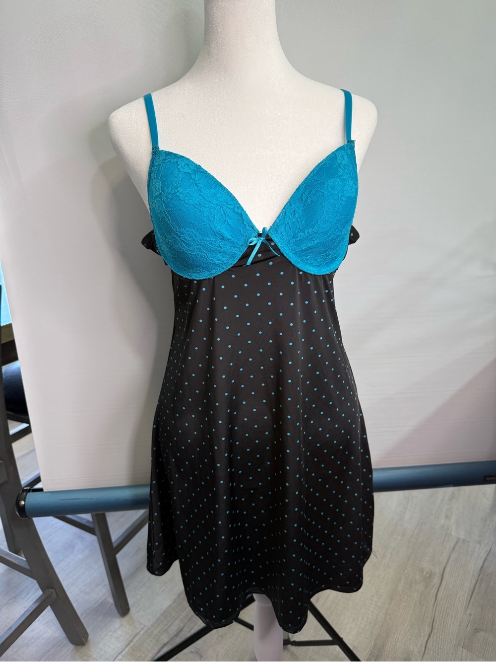 Tart Intimates Black And Blue Women’s Camisole Size L